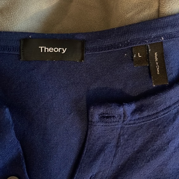 Theory Gaskell Short-Sleeve Henley - Picture 2 of 5